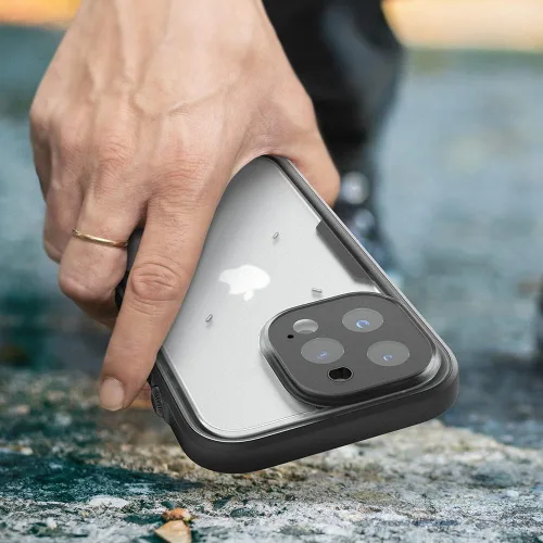 Vista 4 de Catalyst Funda de protección total para iPhone 13 Pro – 5 veces más impermeable iPhone 13 Pro, pantalla altamente sensible e identificación facial