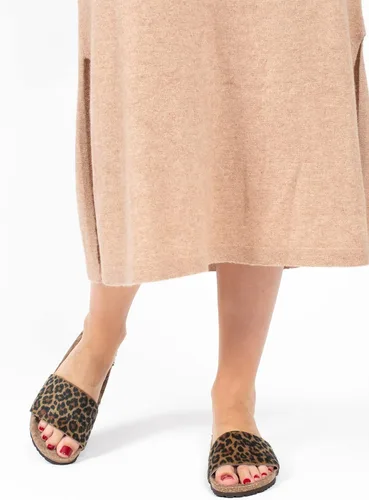 Vista 2 de Bayton Zuecos Mafalda para mujer, Leopardo