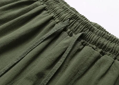Vista 5 de Pantalones de pirata medievales con cordones para hombre, estilo renacentista, vikingo, navegante, para Halloween, pirata, cosplay, disfraz
