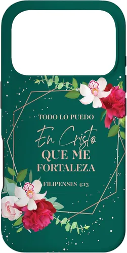 Vista 30 de Regalos Mujer Cristiana Español Versículos de la Biblia Español Funda para iPhone 17