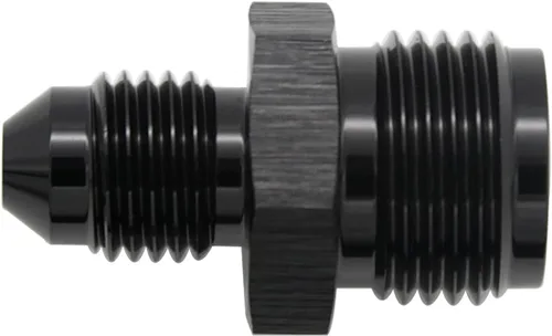 Vista 6 de Adaptador de ajuste de tubo de aluminio -4AN AN4 macho acampanado a rosca macho de 5/8 x 18 con asiento invertido, conector acampanado invertido