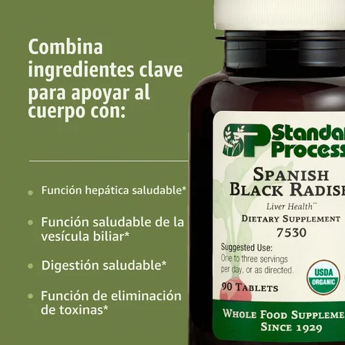 Vista 4 de Proceso Estándar Rábano Negro Español, Hígado y Vesícula Biliar, 90