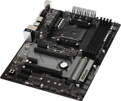 Vista 3 de ASRock Placa base ATX (B450 PRO4)