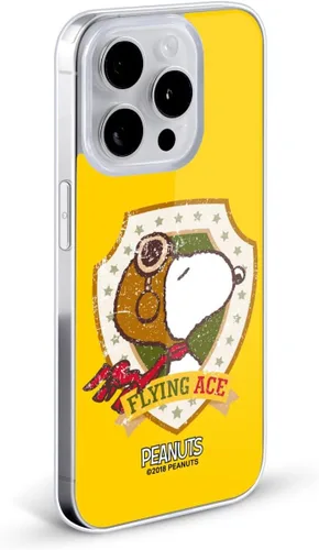 Vista 2 de Head Case Designs Funda de gel suave con licencia oficial de Peanuts Flying Ace The Many Faces of Snoopy compatible con Apple iPhone 11 Pro Max