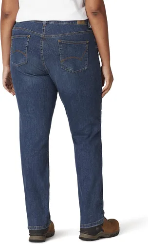 Vista 3 de Dickies Size - Jeans de mezclilla elásticos rectos para mujer