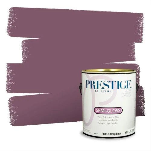 Vista 523 de Prestige Paints Pintura exterior e imprimación en uno, 1 galón, plano, coincidencia comparable de Valspar* Amber Rose*