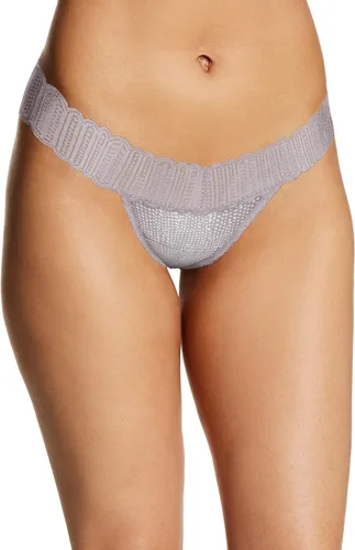 Vista 20 de Maidenform Panty Dream con tanga de encaje para mujer Mantequilla de Canela/Cacao Cálido/Negro