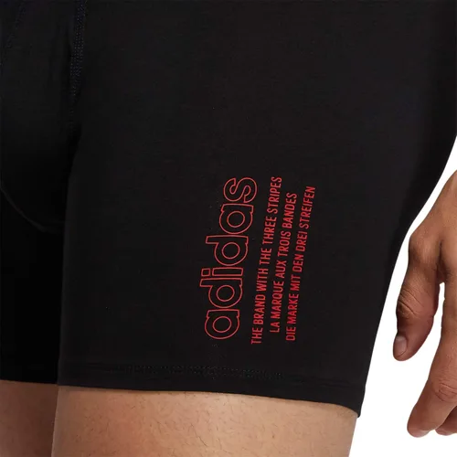 Vista 3 de adidas - Calzoncillos bóxer de algodón elástico (4 unidades)