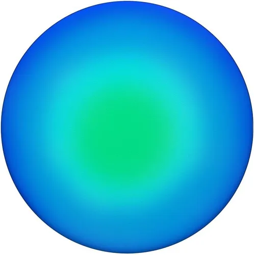 Vista 3 de PopGrip intercambiable de Aura PopSockets de tono azul
