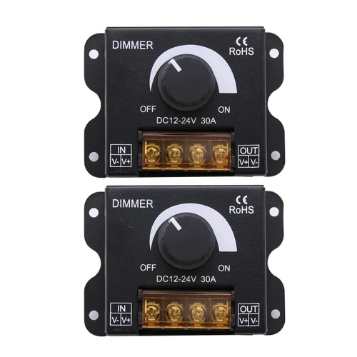 Vista 15 de Controlador LED de 1-3W, corriente constante 300mA CA 85-265V Salida 6-12V SM conector macho fuente de alimentación externa transformador