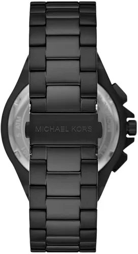 Vista 3 de Michael Kors MK8941 - Cronógrafo Lennox para hombre color negro pulsera Negro Pulsera