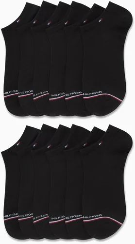 Vista 2 de Tommy Hilfiger Men's Socks - 12 Pack Cushion Comfort Athletic Low Cut No Show Socks - Ankle Socks for Men (Shoe Size 7-12)