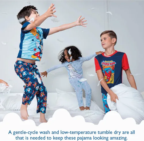 Vista 6 de Disney Boys Pixar Lightyear Toys Story 4 3-Piece Loose-Fit Pajamas Set