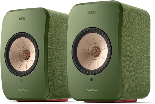 Vista 9 de KEF LSX II Sistema de altavoces inalámbricos HiFi (Amber Haze)
