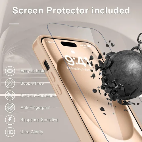 Vista 1124 de Funda para Google Pixel 10 Pro XL, cubierta magnética mate, color negro Fit for MagSafe, Screen Protector included, Shockproof Military Grade