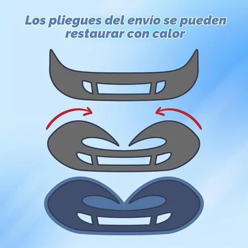 Vista 2 de LABLT Cubierta de parachoques delantero imprimada Fascia de reemplazo para Fusion 2010 2011 2012 AE5Z17D957BAPTM FO1000650