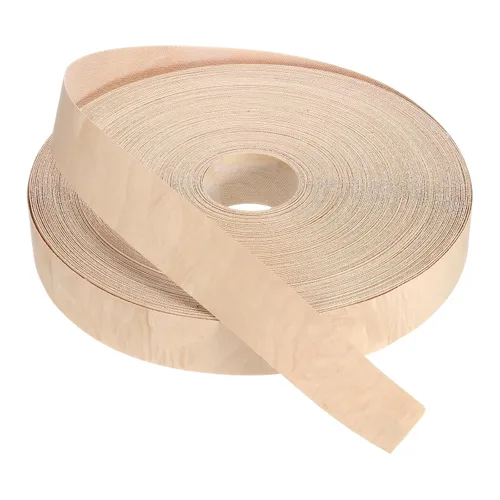 Vista 31 de PATIKIL Bandas de borde de abedul, cinta de chapa de madera de 1-1/2 pulgadas x 25 pies, bandas de borde de madera contrachapada flexible prepegadas