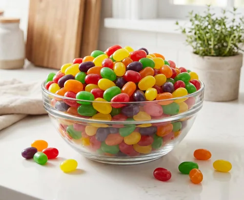 Vista 8 de Gomitas de frutas surtidas de 2 libras a granel Jumbo extra grandes