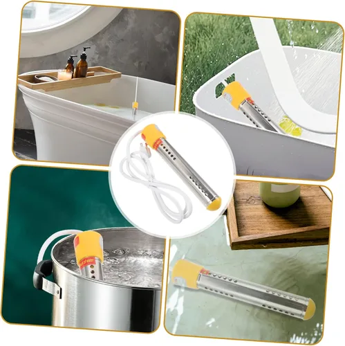 Vista 6 de Calentador de agua portátil para piscina, calentador de piscina de calentamiento rápido, bañeras y diseño seguro para acampar