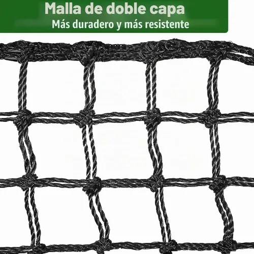 Vista 9 de BaseGoal Dual-Sided Baseball Softball Rebounder Net