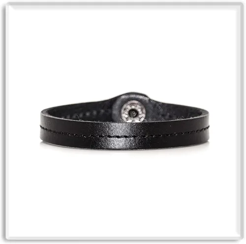 Vista 2 de Xusamss Pulsera de cuero Punk Rock Snap