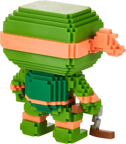 Vista 3 de Funko 8-Bit Pop!: Teenage Mutant Ninja Turtles - Figura coleccionable de Michelangelo