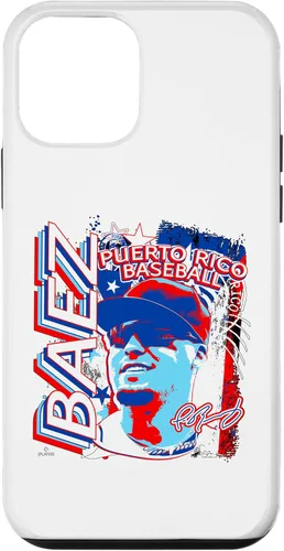 Vista 15 de Funda para iPhone 11 Javier Baez International Baseball Puerto Rico MLBPA