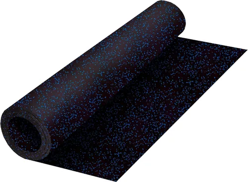 Vista 2 de Playsafer Genaflex - Esterilla de goma para piso de gimnasio, rollo de piso protector comercial para gimnasio de alta resistencia - 8mm de espesor