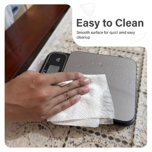 Vista 7 de Lauff Báscula digital de alimentos, báscula de pesa, báscula de cocina, básculas de alimentos en gramos y onzas con escala de cocina precisa de 0.01
