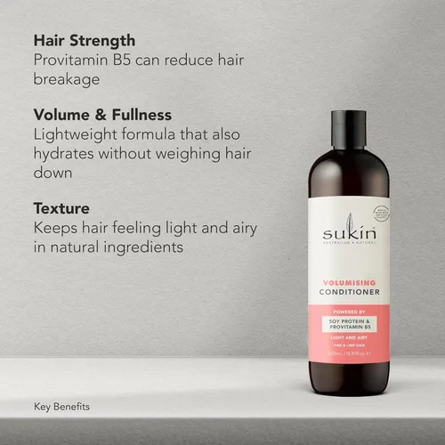 Vista 5 de Acondicionador voluminizador de Sukin para mujer - Acondicionador de 16.9 oz