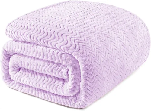 Vista 14 de Exclusivo Mezcla Large Fleece Throw Blanket for Couch, Sofa, Pink Rosa
