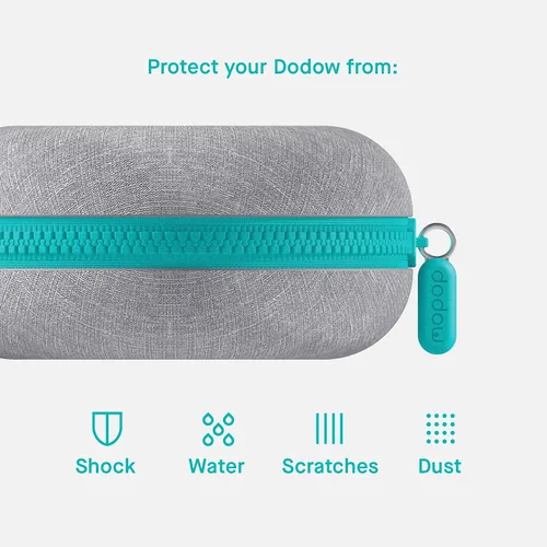 Vista 4 de Dodow - Funda de viaje oficial para ayudar a dormir, Gris, Resistente y protector