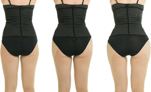 Vista 7 de Skinister Sculptress Short Silicone Hip Pads Realistic Hip Dip Filler Shapewear