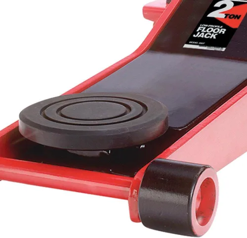 Vista 4 de AFF Acero profesional resistente de 2 toneladas con mango de 2 piezas, perfil bajo, gato de piso de servicio giratorio de elevación rápida, 202T
