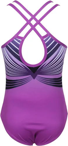 Vista 96 de MODAFANS Leotardos de gimnasia para niñas brillantes para bailar ballet, pantalones cortos con espalda cruzada