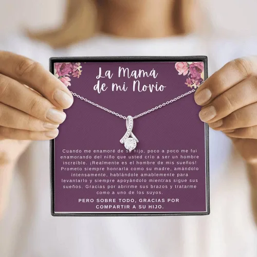 Vista 5 de Regalo para La Mamá de mi Novio, Regalo de cumpleaños para La Mamá de mi Novio, Regalo del Día de la Madre para la Mamá del Novio