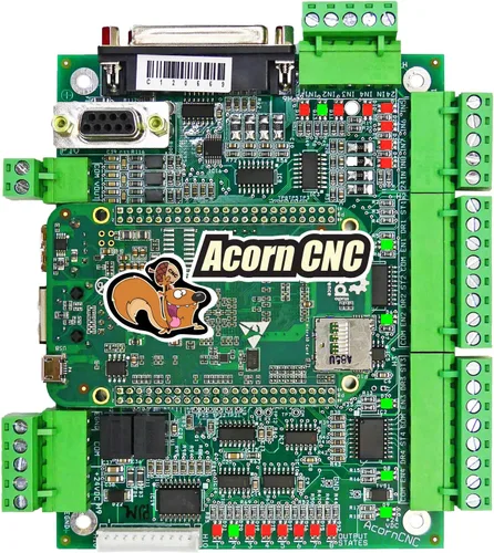 Vista 2 de Centroid Kit de control de movimiento CNC de 4 ejes (REV 4) con software CNC, reemplaza a MachMotion, WinCNC, Mach3, EMC2, KCAM4, paso suave