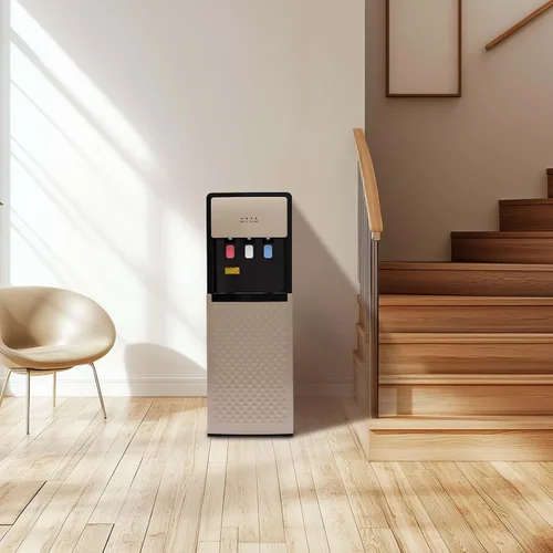 Vista 2 de Bottom Loading Water Dispenser, 3 Temperature Settings Water Cooler Dispenser, Floor Standing Water Dispenser for Home Office Commercial, Safety