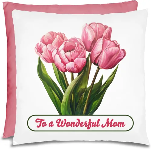 Vista 44 de Almohada para el día de la madre para mujer, almohada personalizada, regalos para mamá, regalos para mamá, almohada para mamá