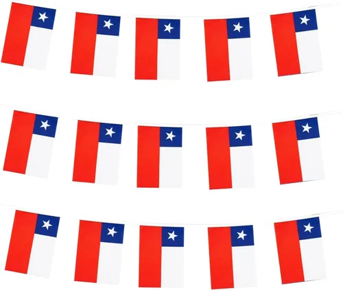 Vista 26 de Bandera de Australia, pequeña cadena de banderas australianas, mini banderas australianas, utilizada para fiestas, escuela, eventos deportivos