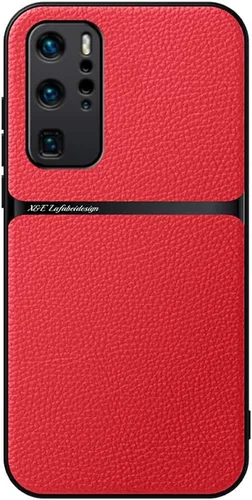 Vista 12 de Kepuch Silklike Caso Para Huawei P40 Pro - Cubierta De Parachoques Placa De Metal Incorporada Para Huawei P40 Pro - Gris