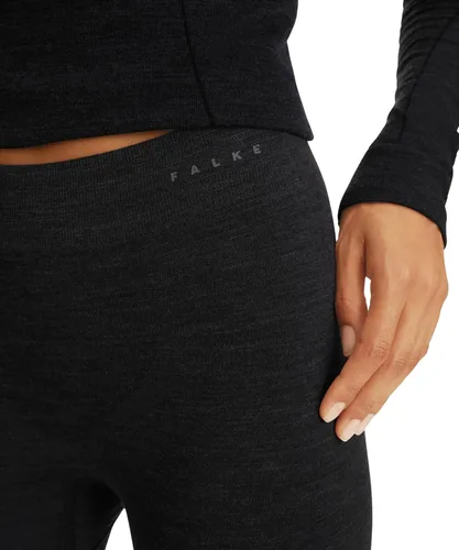 Vista 4 de FALKE Women's Wool Tech. Long Tights Base Layer Bottom, Thermal Breathable Quick Dry, 1 Pair