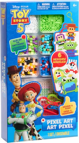 Vista 4 de Just Play Disney Toy Story 5 Pixel Art