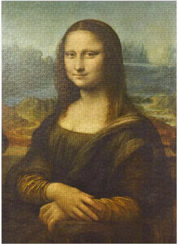 Vista 8 de MyPuzzle Mona Lisa - Lisa Del Giocondo by Leonardo Da Vinci - Rompecabezas premium de 100 piezas para adultos