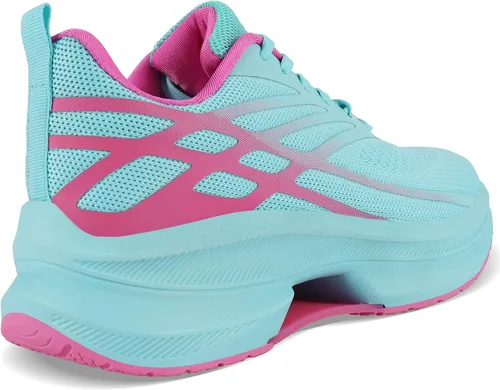 Vista 4 de Zapatos para caminar para mujer, antideslizantes, cómodos, tenis para correr