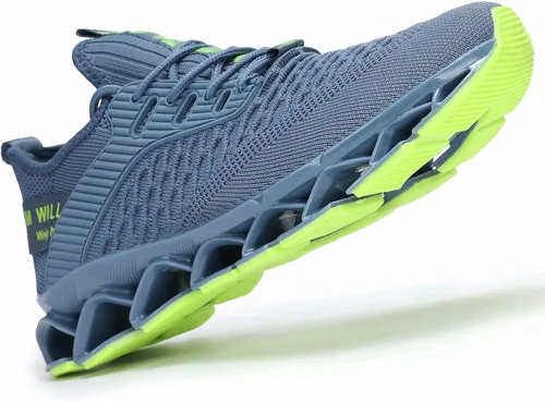 Vista 3 de Zapatos deportivos Chopben para correr, tenis a la moda con red transpirable y suela suave antideslizante, zapatos para caminar casuales y atléticos