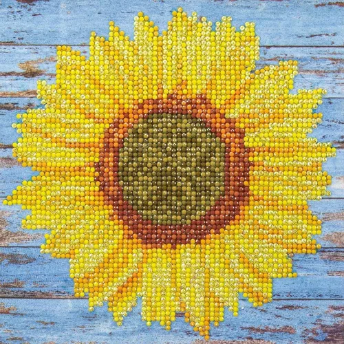 Vista 10 de DIAMOND ART BY LEISURE ARTS Kits de pintura de diamantes para adultos, abeja principiante de 8 x 8 pulgadas