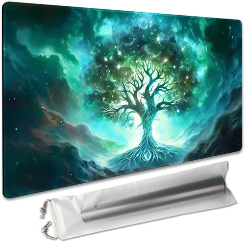 Vista 18 de Tapete de Juego de Mesa Premium de 24x14 pulgadas TCG Compatible con OCG CCG RPG MTG Tapetes de Juego, Alfombrilla de Ratón Tapete de Escritorio