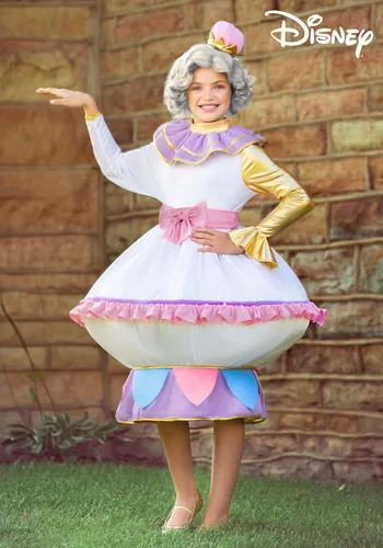 Vista 2 de Disney's Beauty and the Beast Mrs. Potts Costume for Kids