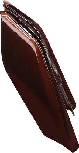 Vista 2 de HR3 Auburn Sunglo & Black Hole con escudo térmico de aire con marco medio deflectores compatibles con 2019 CVO Limited FLHTKSE Adecuado para Harley